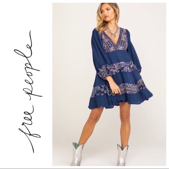 NWT Free People My Love Mini Dress - Picture 7 of 14